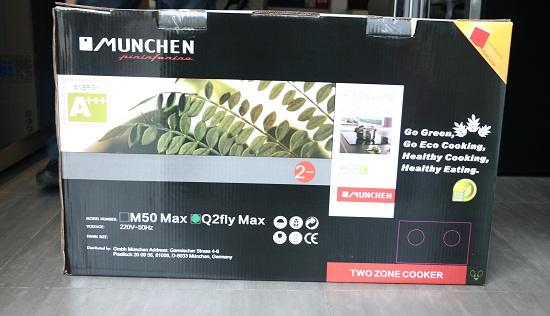 vỏ hộp bếp từ munchen q2flymax