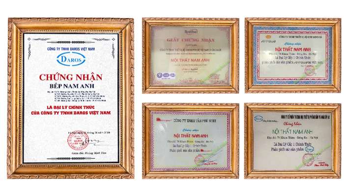 giấy chứng nhận đại lý cấp 1 