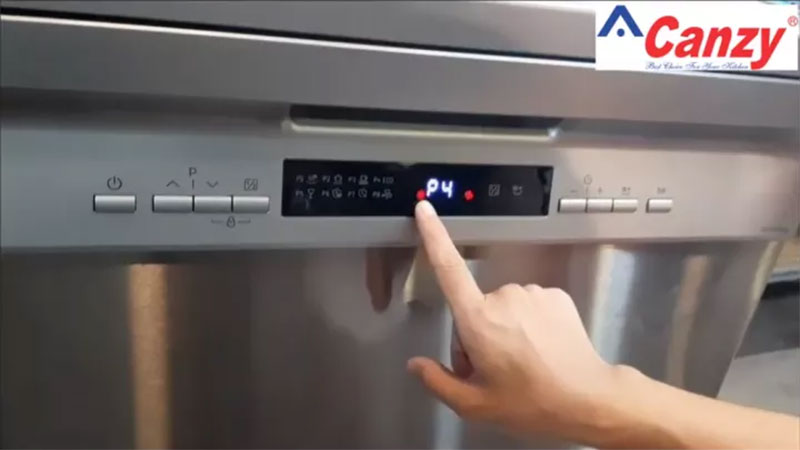 Hình ảnh bảng điều khiển Máy rửa bát Canzy CZ P1435Q