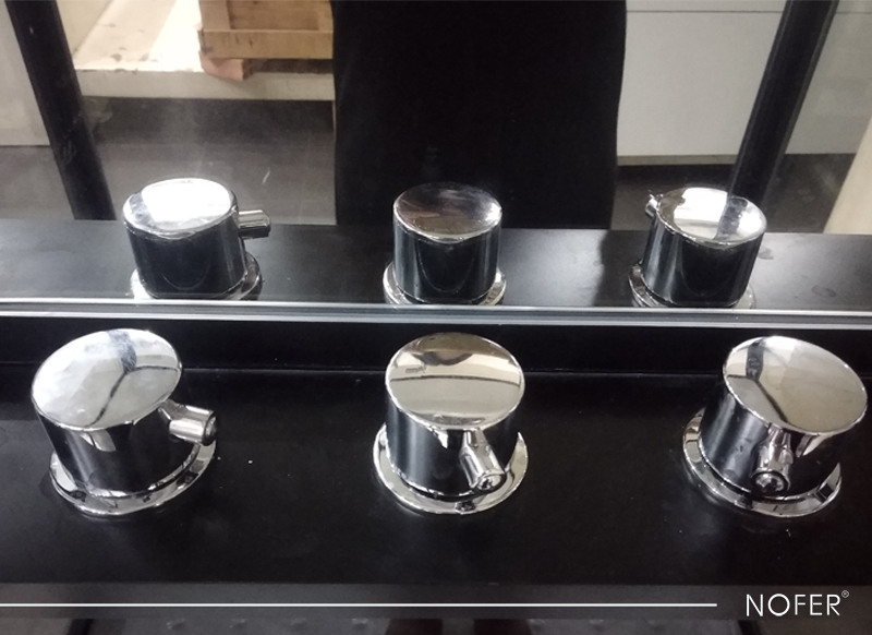 Nút điều khiển Phòng xông hơi Nofer NG-1191