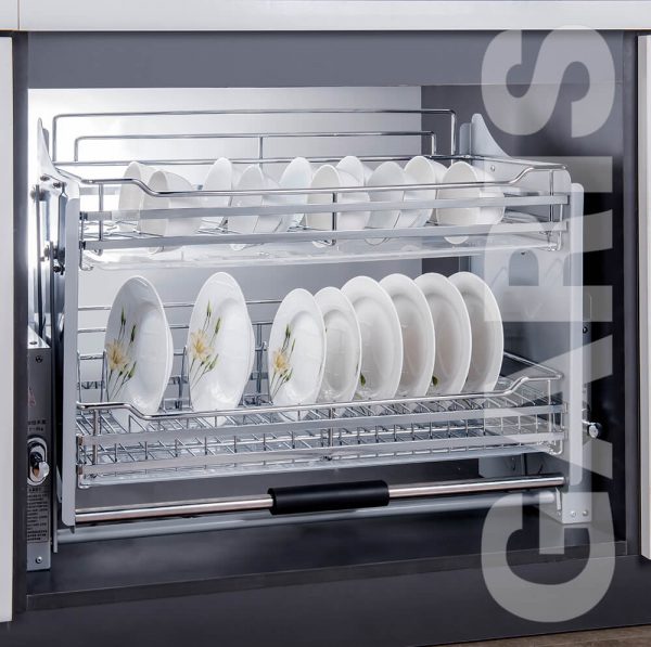 Giá chén đĩa nâng ha Garis GL06.90C