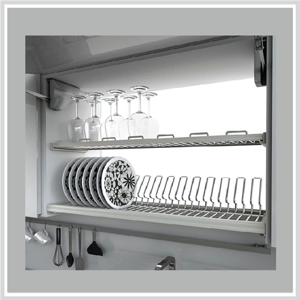 Kệ chén 2 tầng inox 304 Higold 401153