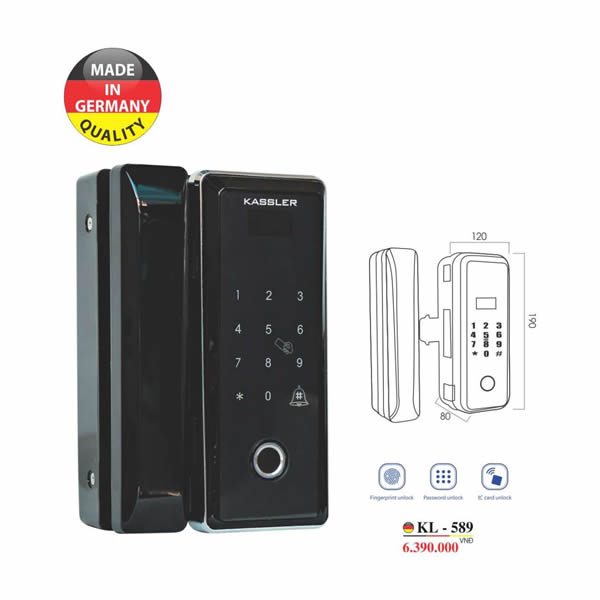 Hình ảnh Khóa vân tay Kassler KL-589