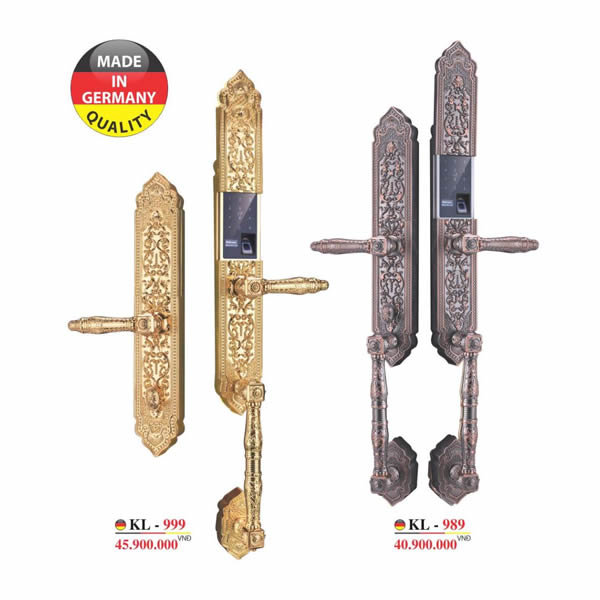 Hình ảnh khóa vân tay tân cổ Kassaler KL-999