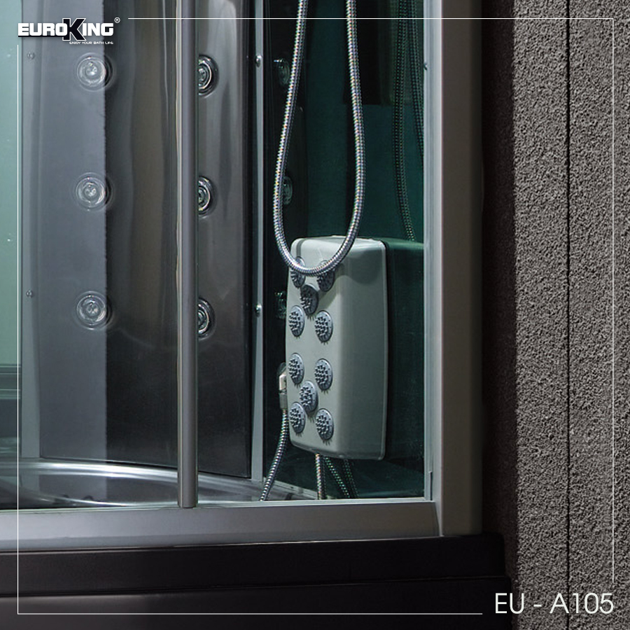 Bảng điều khiển Phòng xông hơi Euroking EU-A105 Black