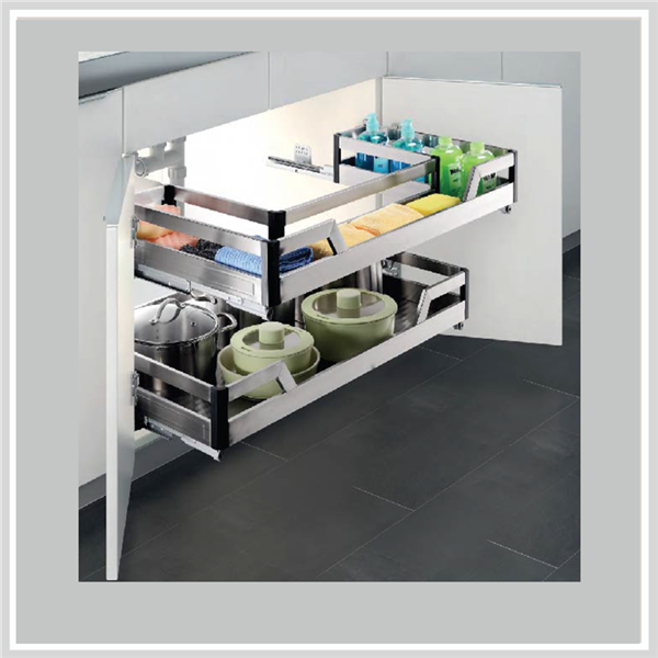 Rổ xoong dưới bồn rửa inox 304 Higold 303224