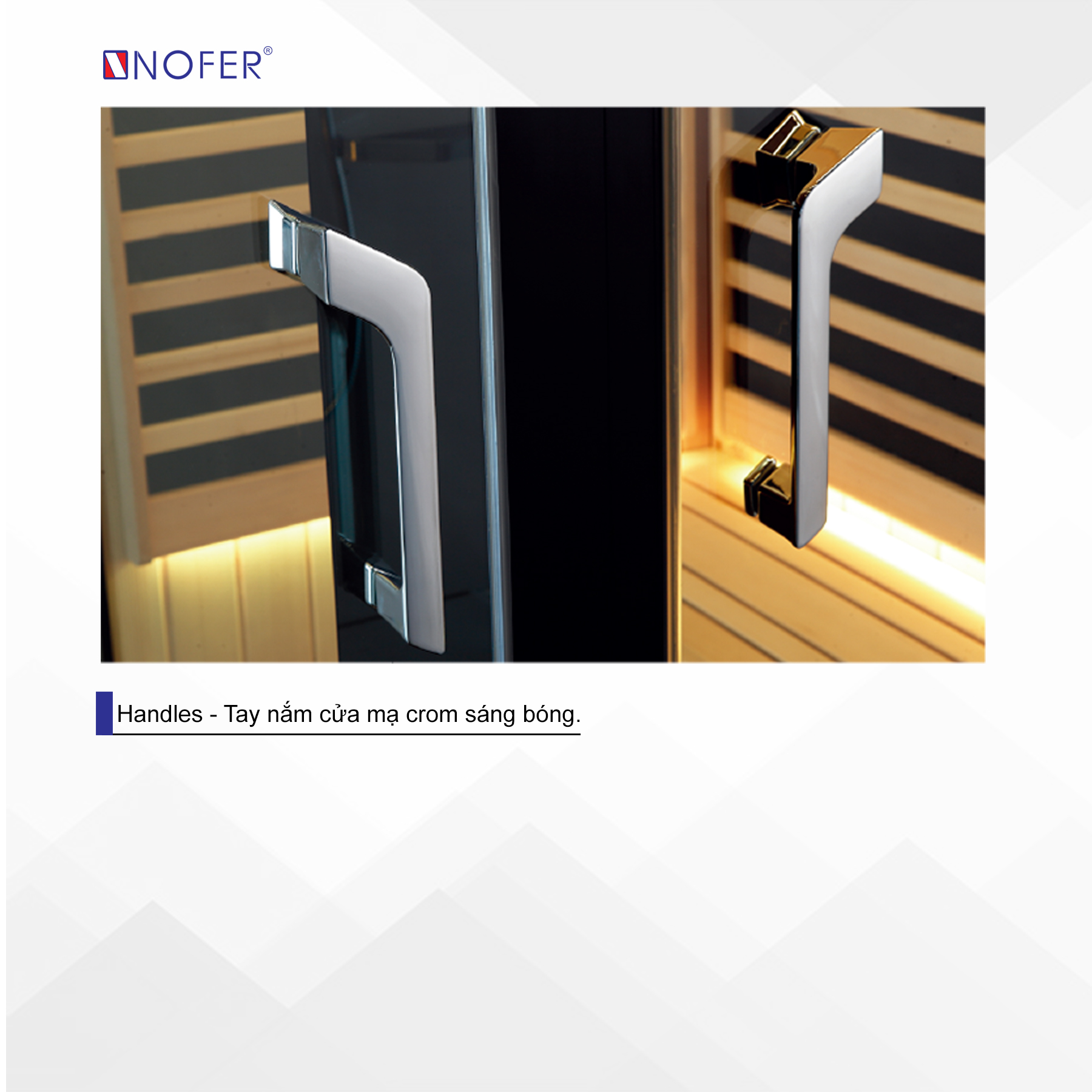 Tay nắm Phòng xông hơi Nofer SN-99100