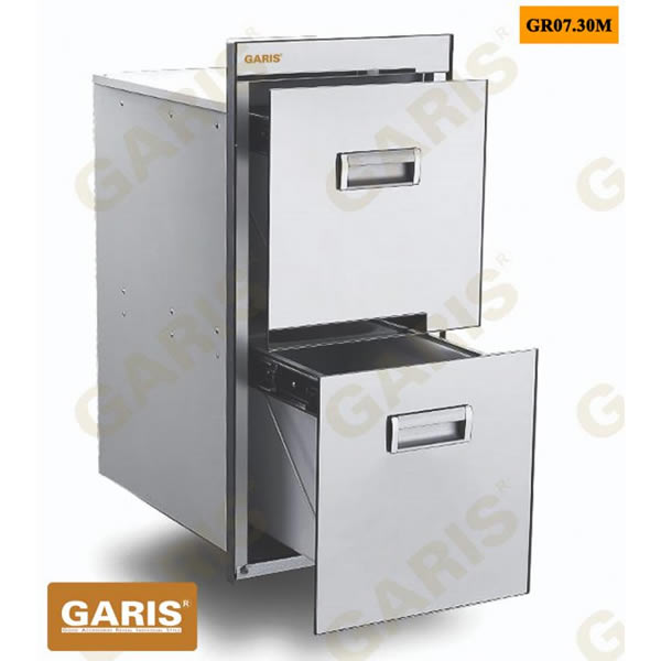 Thùng gạo mặt gương Garis GR07.30M