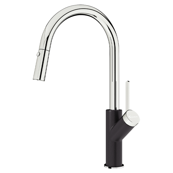Vòi rửa chén bát Konox Ponte Black