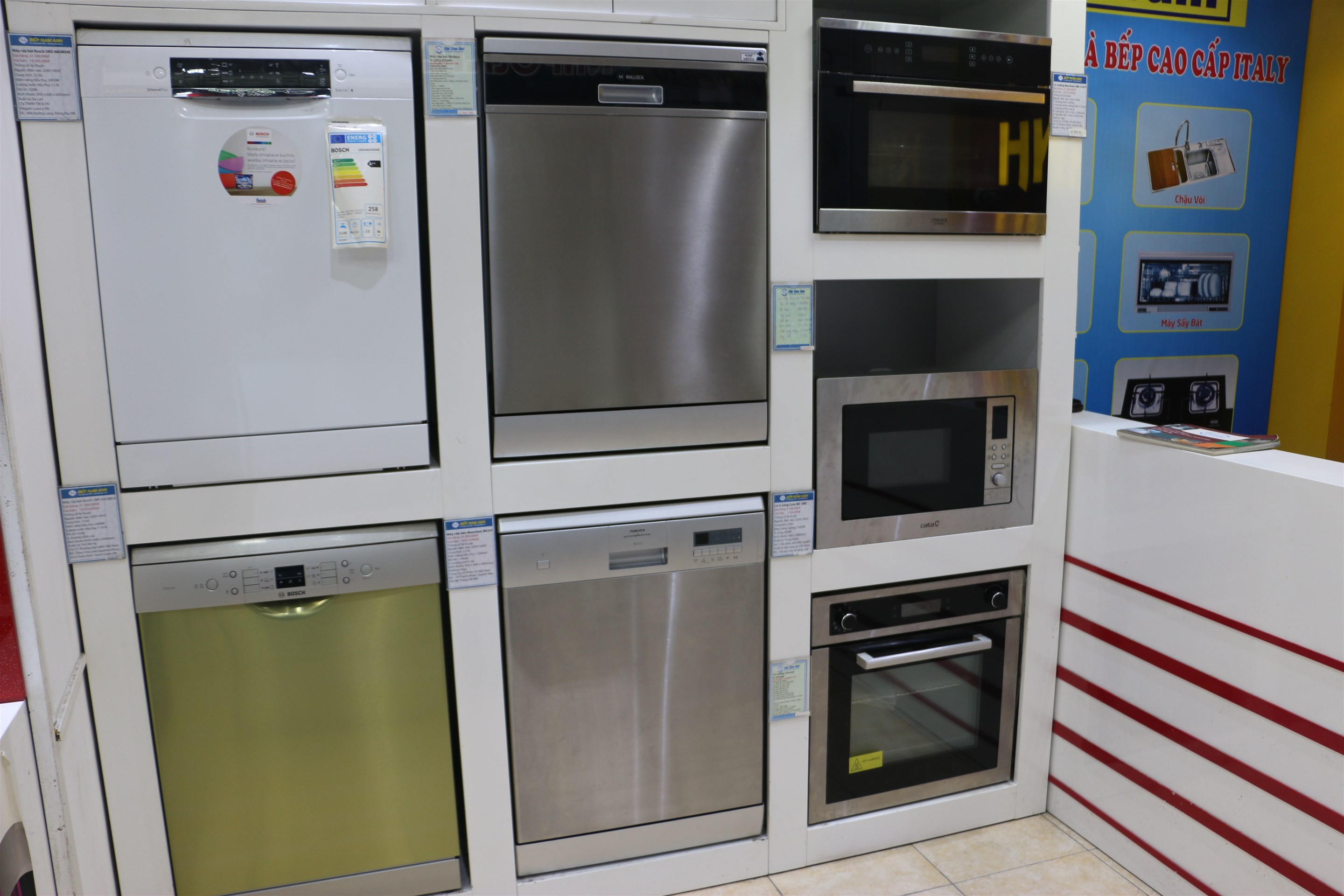 Cung cấp đa dạng mẫu máy rửa bát