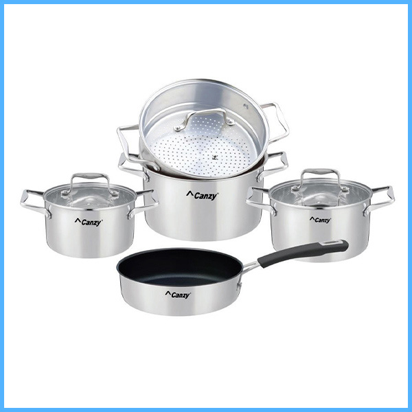Bộ nồi Canzy CZ-8LD NOBLE liền đáy