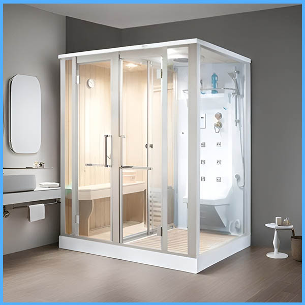 Phòng xông hơi khô ướt kết hợp Rudi RUP321