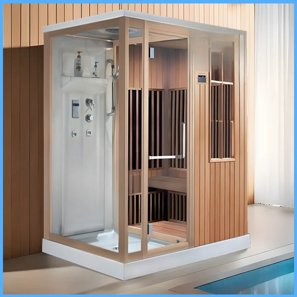 Phòng xông hơi khô ướt kết hợp Rudi RUP322