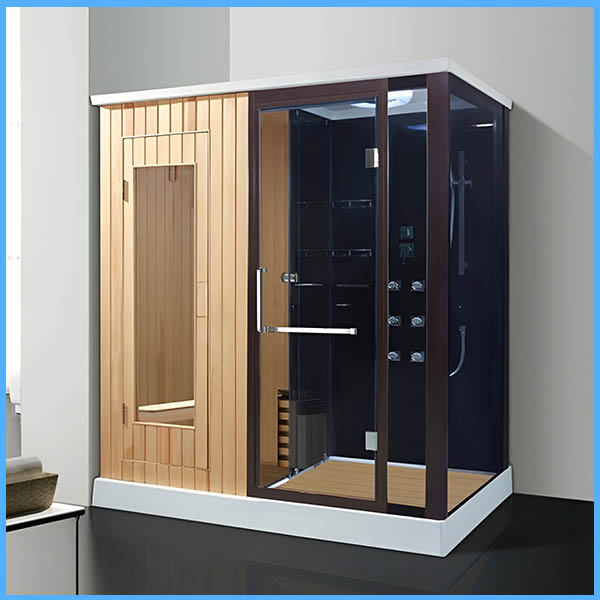 Phòng xông hơi khô ướt kết hợp Rudi RUP324