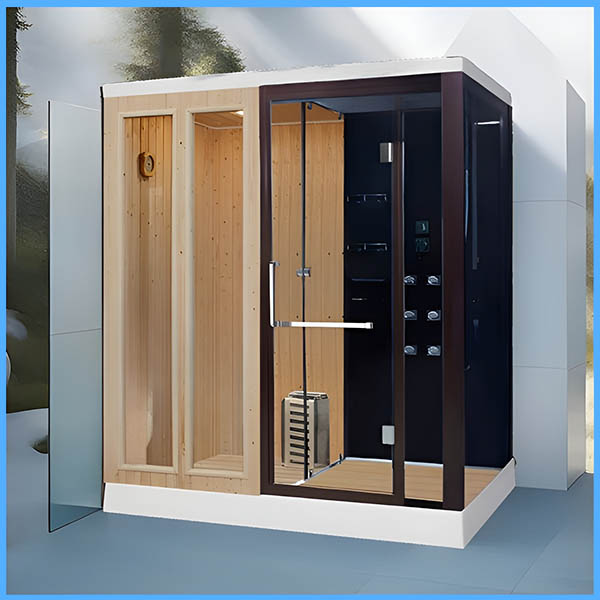 Phòng xông hơi khô ướt kết hợp Rudi RUP325
