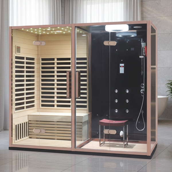 Phòng xông hơi khô ướt kết hợp Rudi RUP812