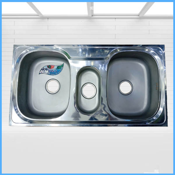 Chậu rửa bát Tân Á 3 hố 1000