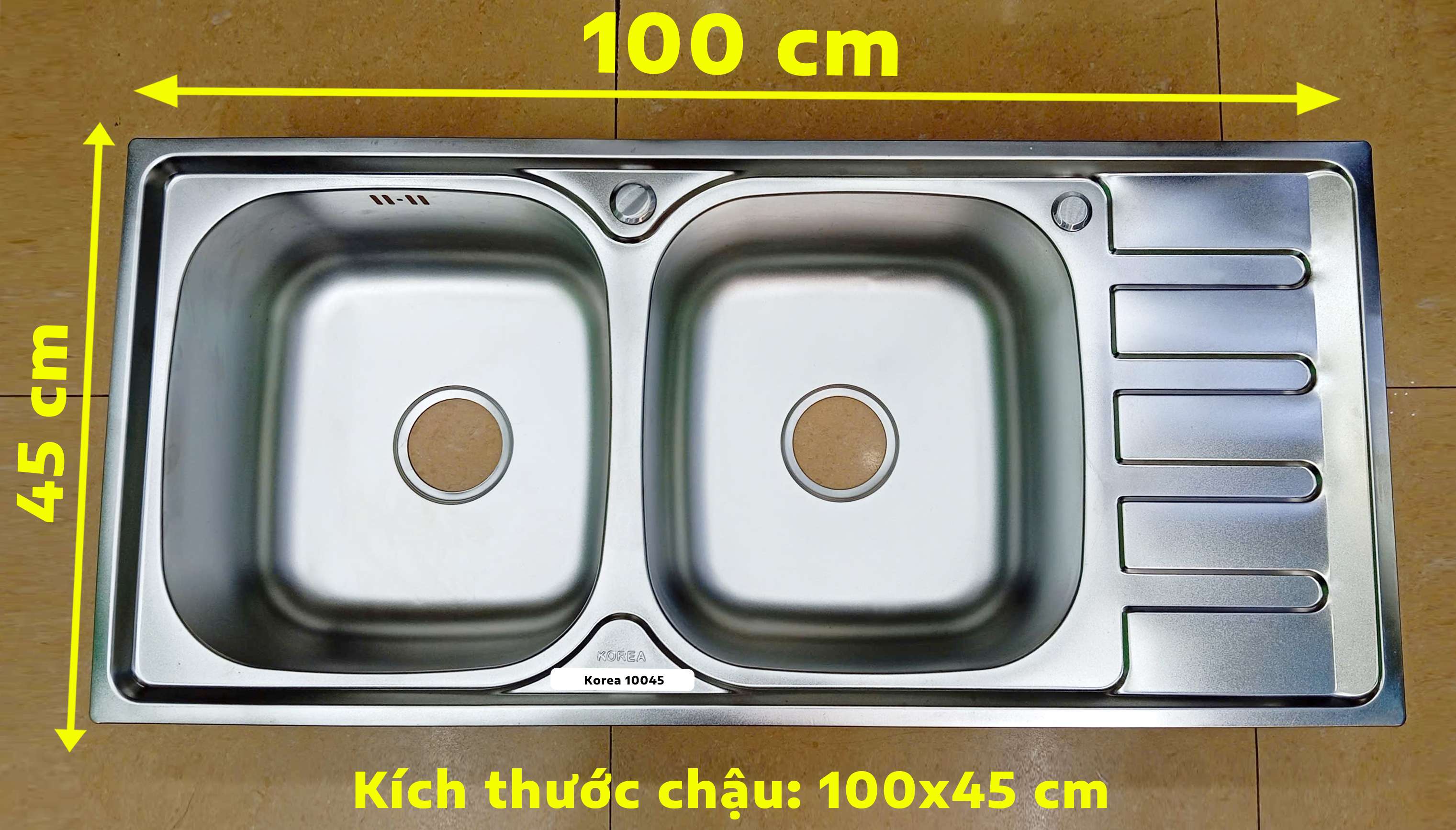 Chậu rửa bát Korea 10045