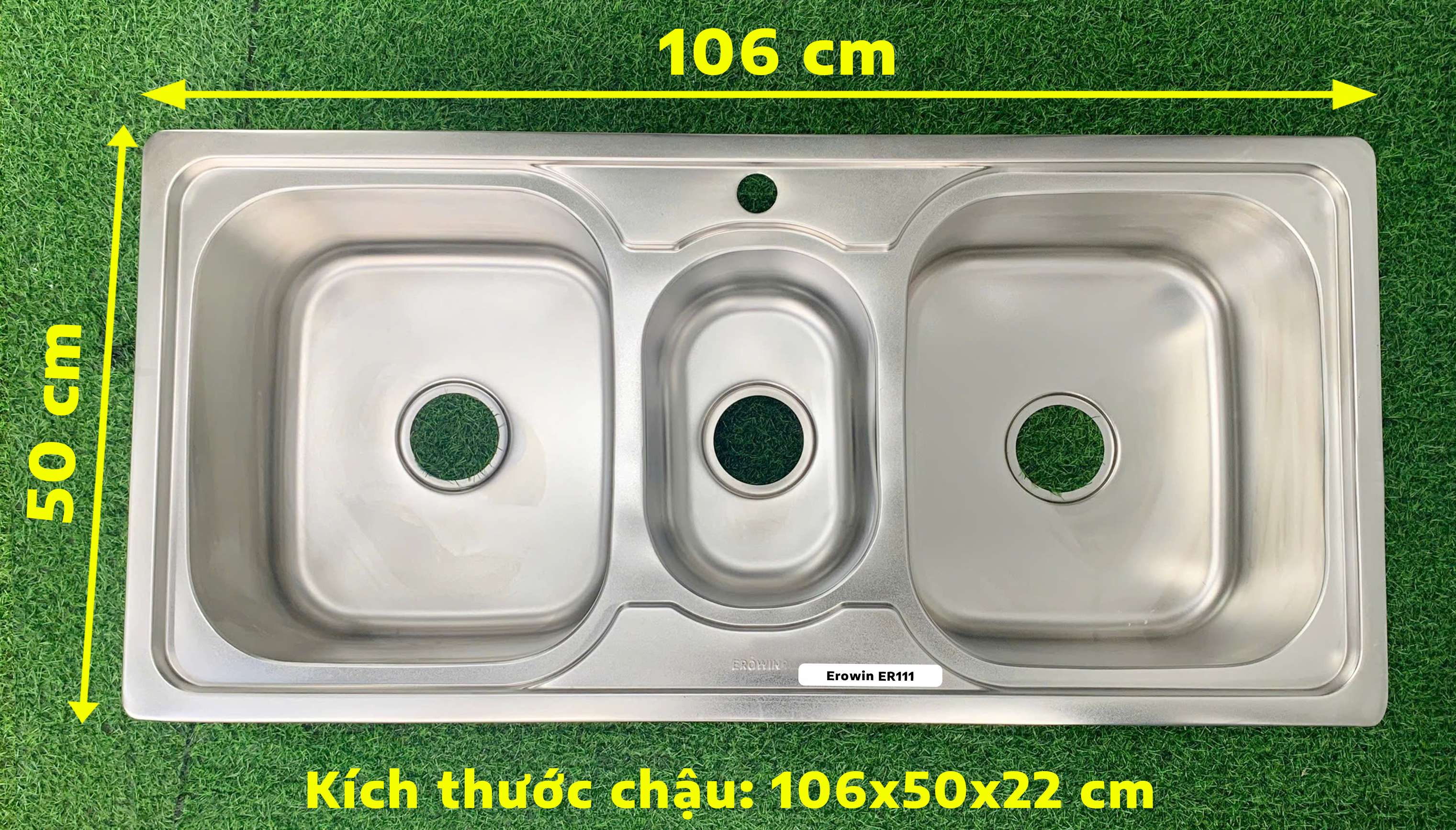 Chậu rửa bát Eurowin ER-111