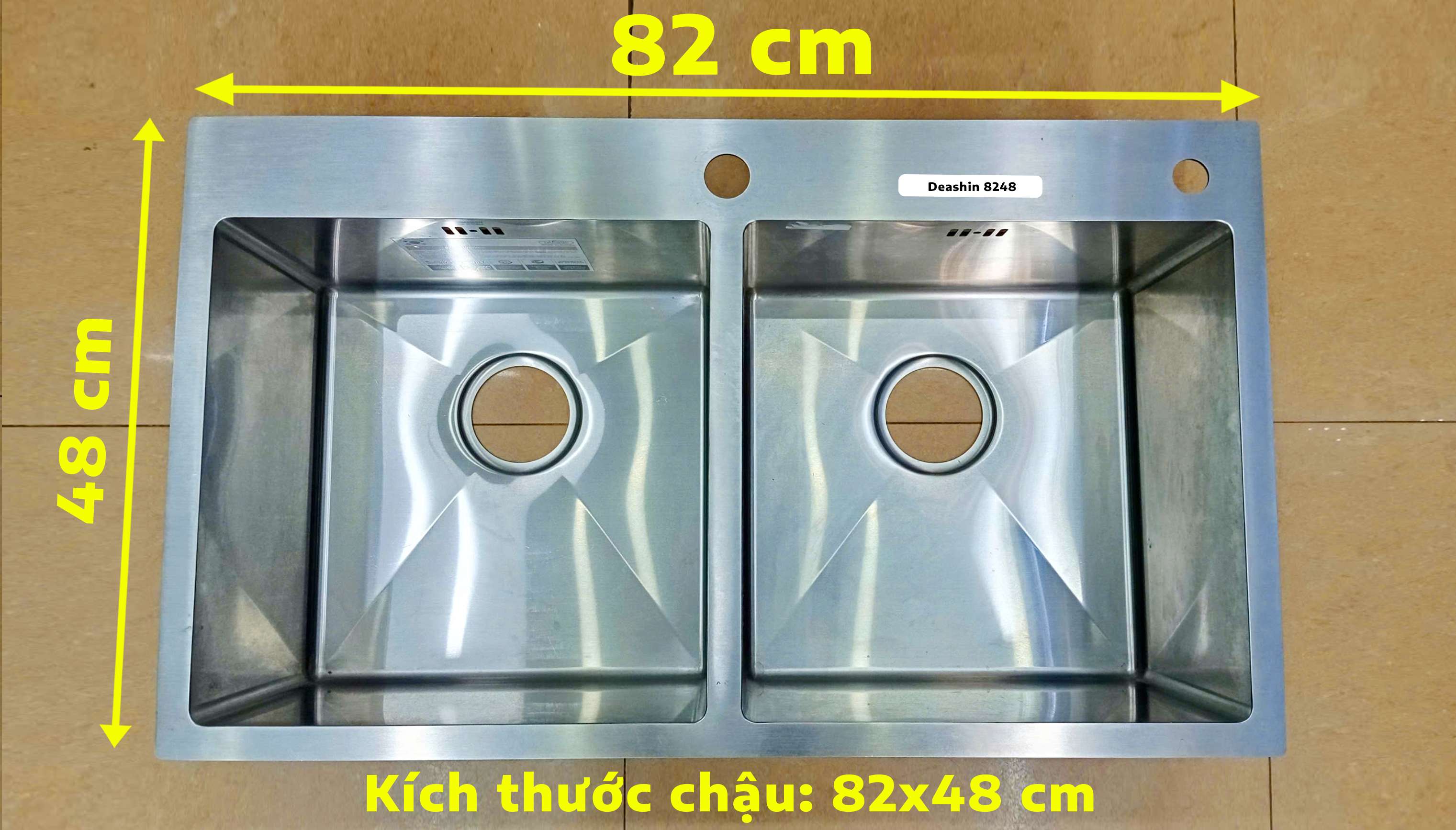 Chậu rửa bát Deashin SQS-8248