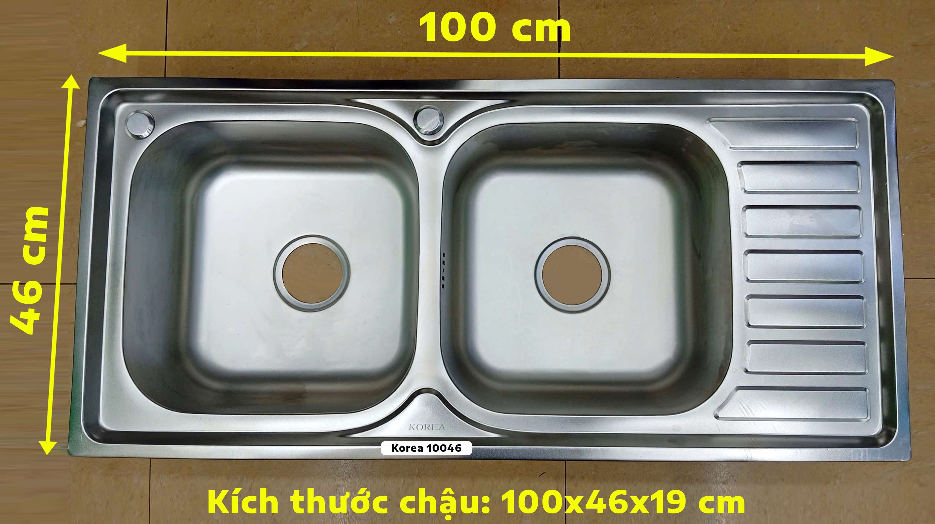 Chậu rửa bát Korea 10046