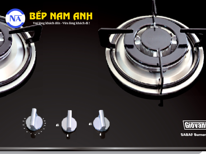 Bếp gas Giovani thương hiệu bếp gas bán chạy hàng đầu Việt Nam