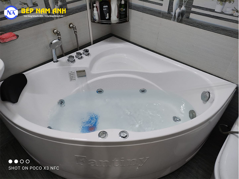 Bồn tắm massage góc Fantiny MBM-125T