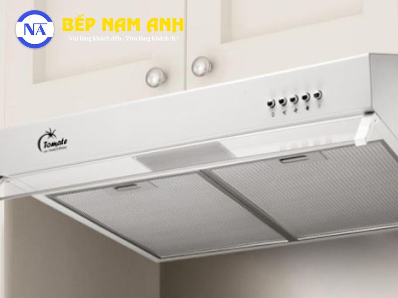 máy hút mùi tomate bảng điều khiển