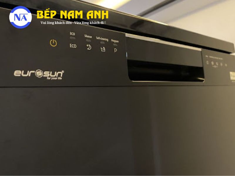 máy rửa bát eurosun bảng điều khiển