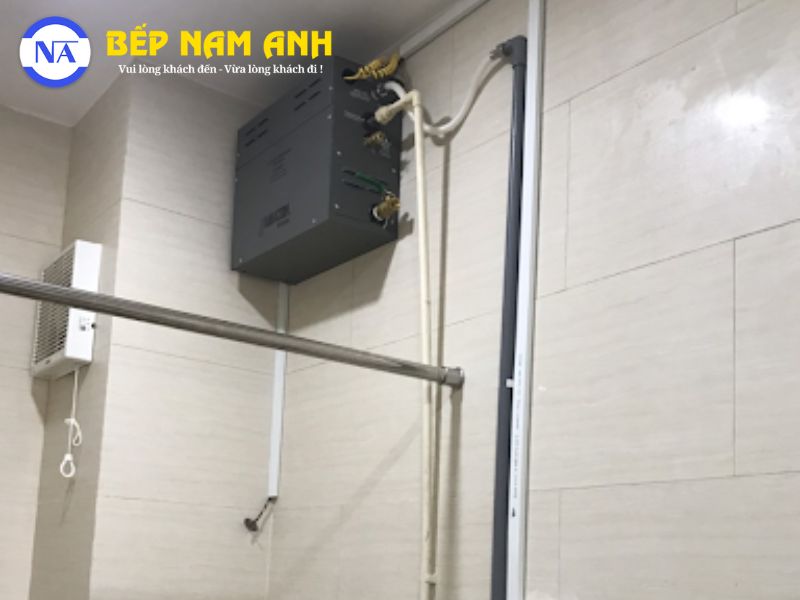lắp đặt máy xông hơi amazon