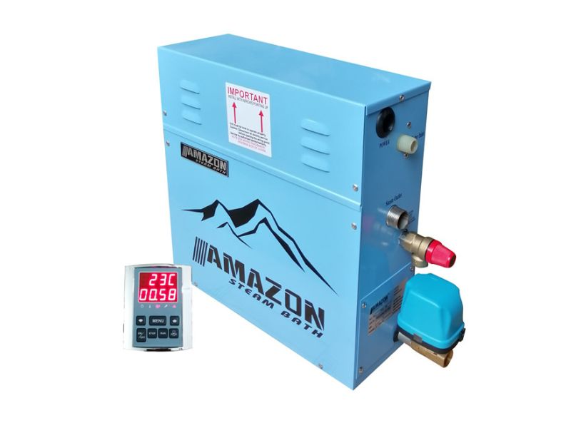 Máy xông hơi Amazon ATP-12kw xả tự động kiểu xoay