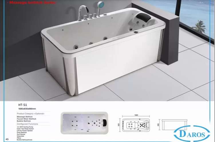 bồn tắm massage daros ht-51