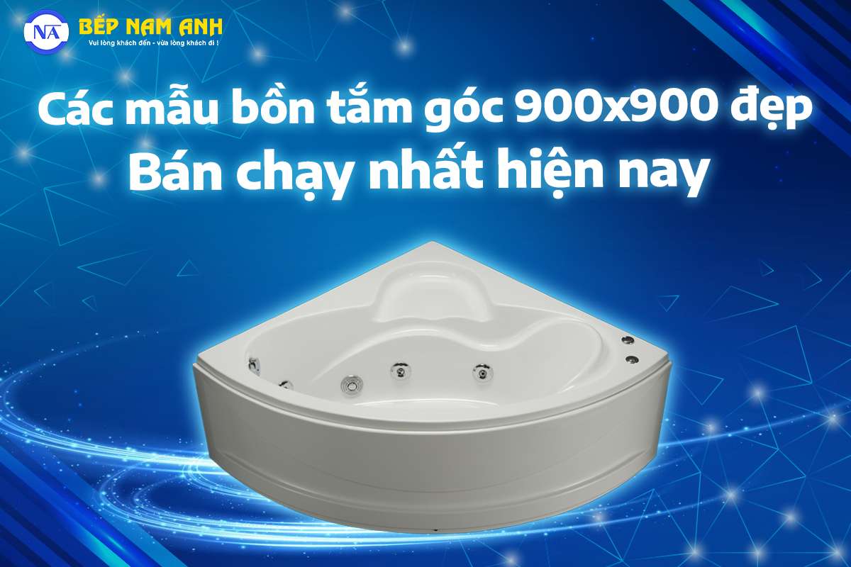 Bồn tắm góc kích thước 900x900