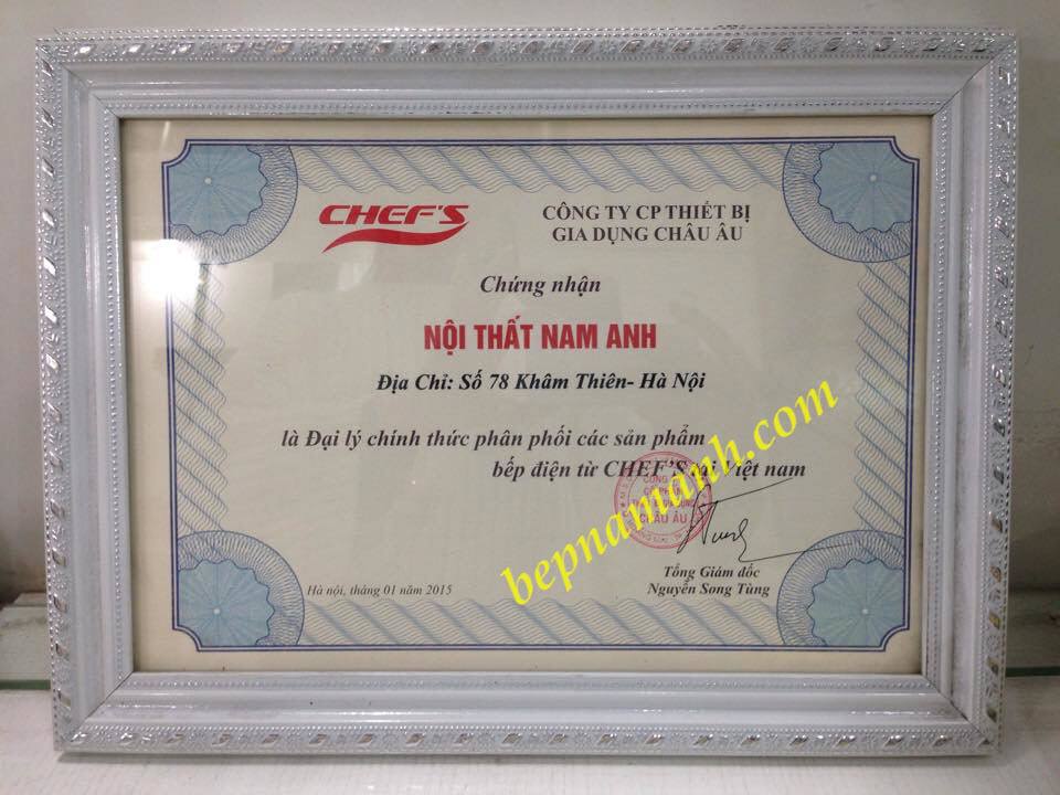chung-nhan-bep-nam-anh-la-dai-ly-cap-1-phan-phoi-bep-tu-chefs-chinh-hang