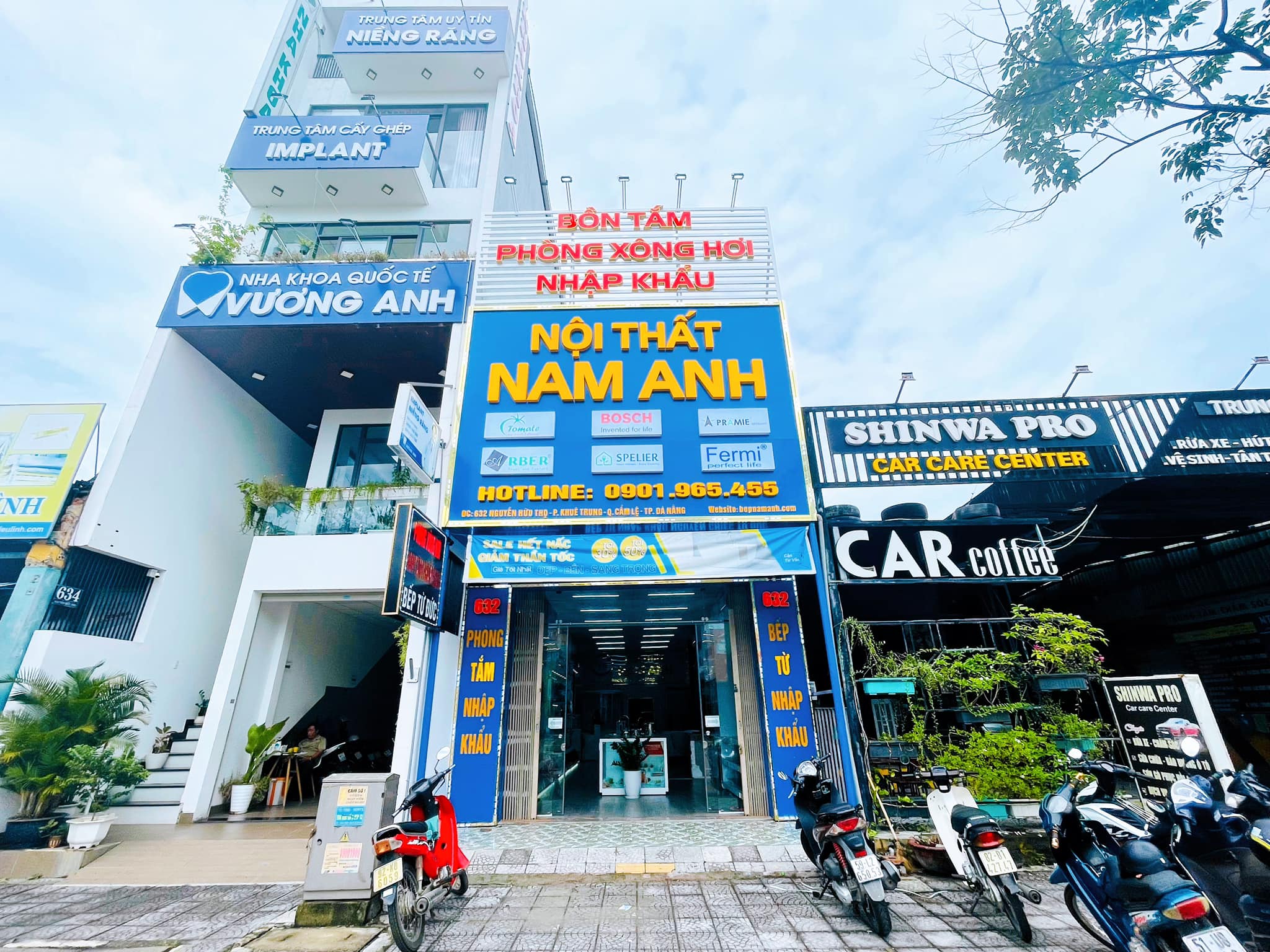 Showroom Bếp Nam Anh bán bếp từ tại Đà Nẵng
