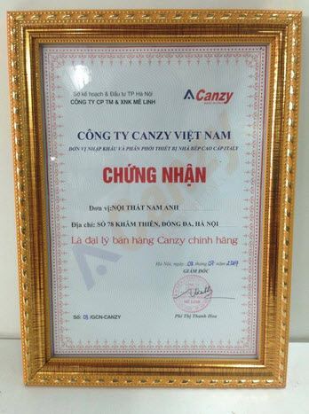 giay-chung-nhan-bep-nam-anh-la-dai-ly-cap-I-cua-canzy