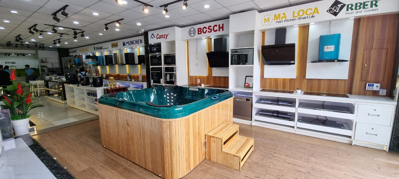 Đa dạng các dụng cụ thiết bị nhà bếp, nhà tắm