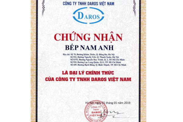Máy xông hơi Daros