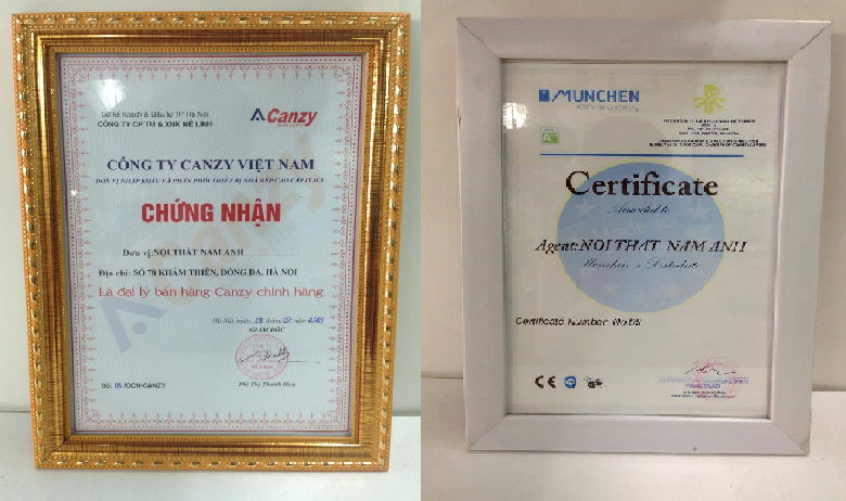 chứng nhận đại lý cấp 1 chính hãng