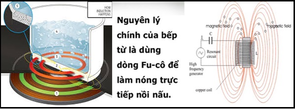 Nguyên lý hoạt động của bếp từ