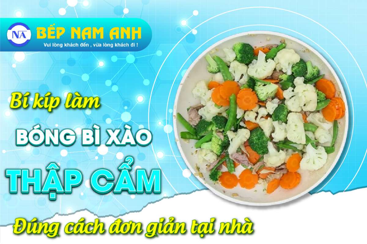 Bóng bì xào thập cẩm