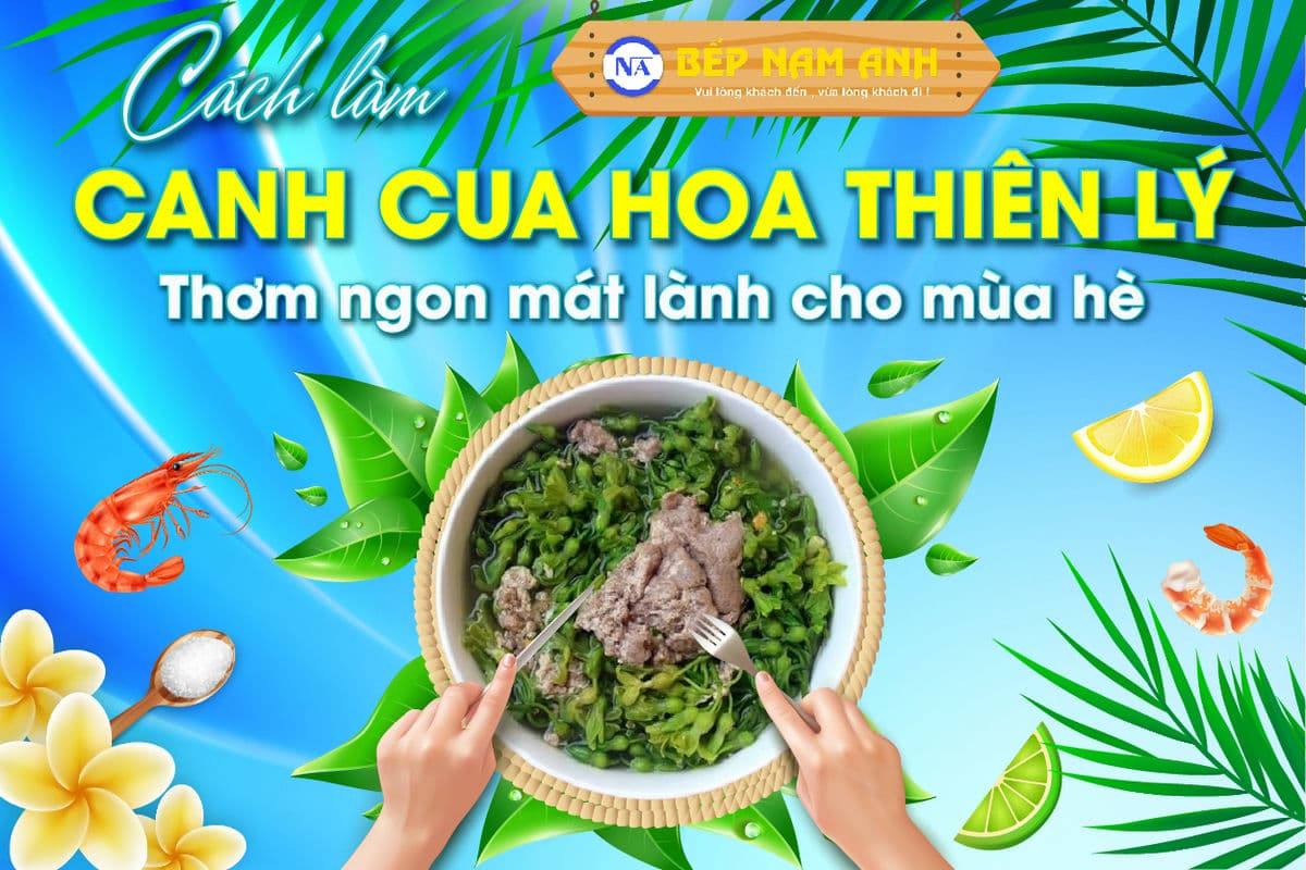 Canh cua hoa thiên lý