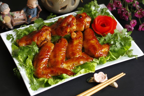 Cánh gà nướng dầu hào