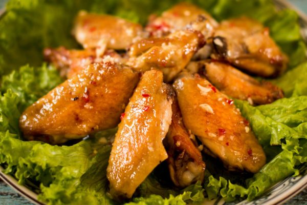 Cánh gà nướng dầu hào