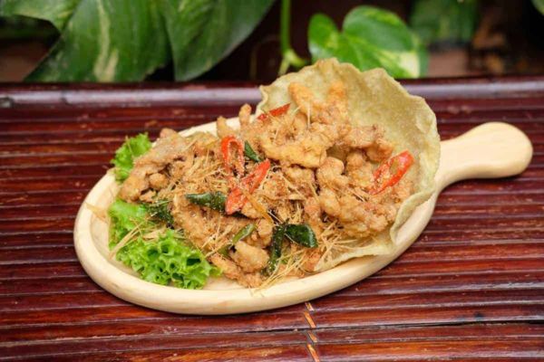 Gà rang muối