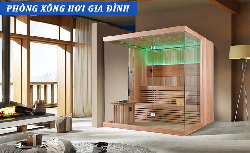 Phòng xông hơi khô gia đình