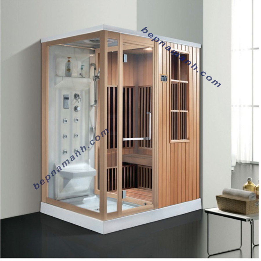Hình ảnh minh họa phòng xông hơi khô kết hợp ướt MC-3022