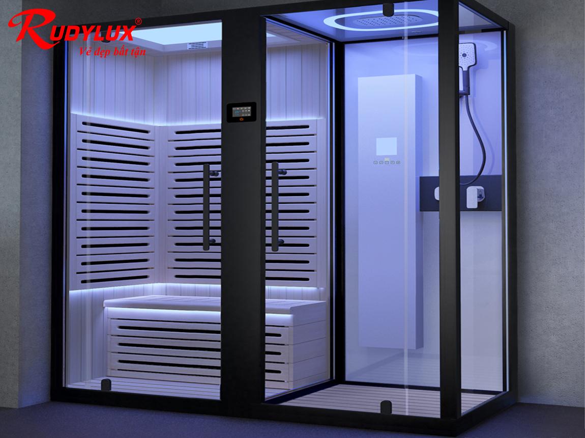 Phòng xông hơi khô kết hợp ướt của Rudylux
