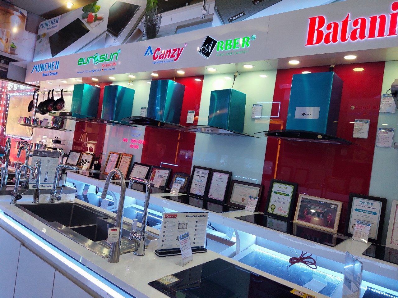 Cung cấp đa dạng thiết bị nhà bếp