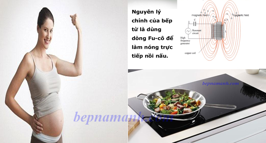 Bếp từ liệu có ảnh hưởng tới sức khỏe bà bầu không